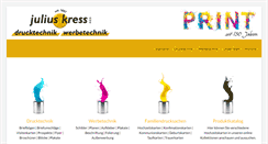 Desktop Screenshot of julius-kress.de